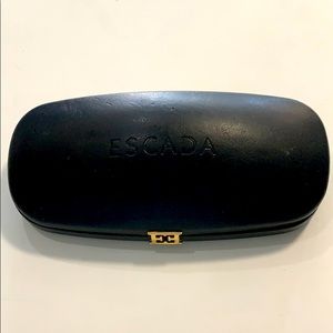 Escada eyeglass case authentic.
